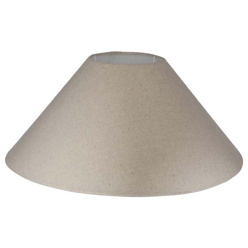 Classic Style 55cm Lamp Shade Slubby Coolie Shade Contemporary