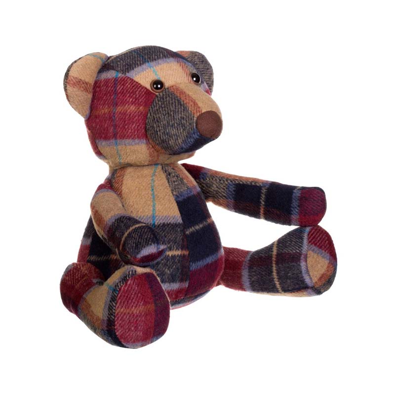 Seated Leather Effect Brown /& Cream Dog Doorstop Home Living by Juliana